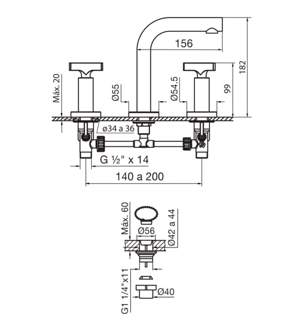 Fv discount triades lavatorio