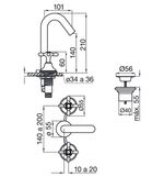 Griferia-Lavatorio-Newport-Plus-FV-0207-B2P