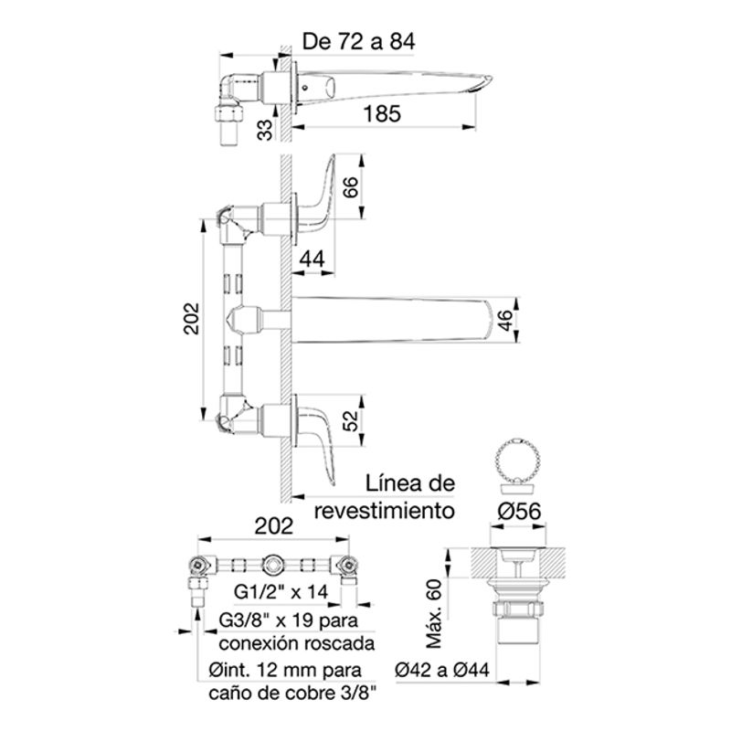Griferia-Lavatorio-Pared-Epuyen-FV-0203-L2