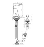 Griferia-Bidet-Monocomando-Epuyen-Negro-FV-L2-0189
