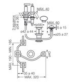 Griferia-Bidet-Dominic-Lever-Fv-0295R-85L