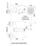 Griferia-Ducha-Monocomando-Puelo-FV-0310-B5