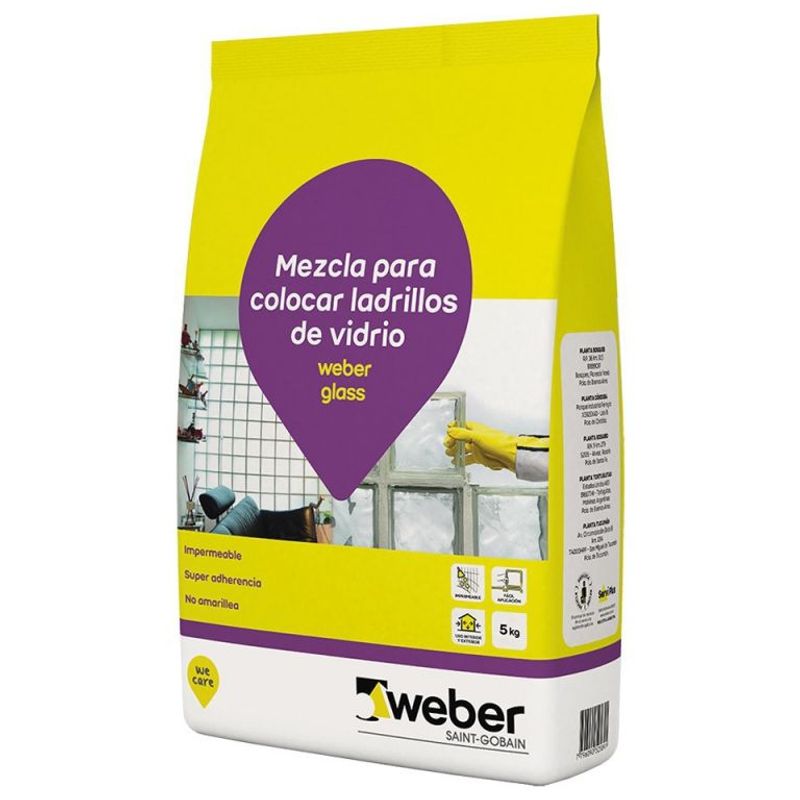 Morteros-Weber-Tec-Glass-25kg-Para-Bloques-De-Vidrio