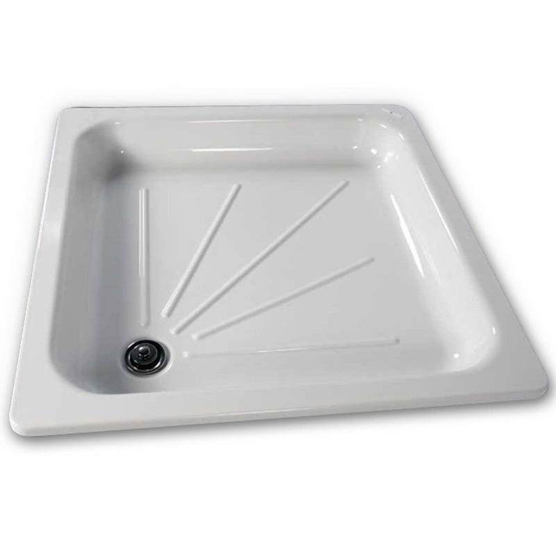 Plato-de-ducha-de-apoyo-cuadrado-Bagnara-90x90cm-blanco-antideslizante