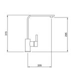 Griferia-Cocina-Monocomando-Toledo-Peirano-20-150
