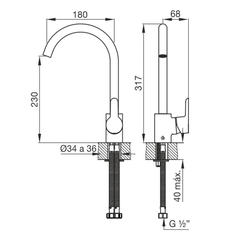 Griferia-Cocina-monocomando-Puelo-FV-0411.04-B5