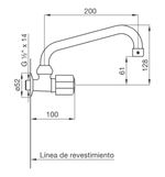 Griferia-Cocina-de-pared-Allegro-FV-0421-15