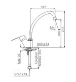 Griferia-Cocina-Monocomando-Arizona-FV-0423-B1