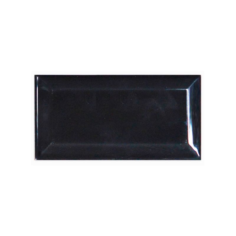Azulejo-Brick-Soft-Biselado-Piu-75x15cm-Negro
