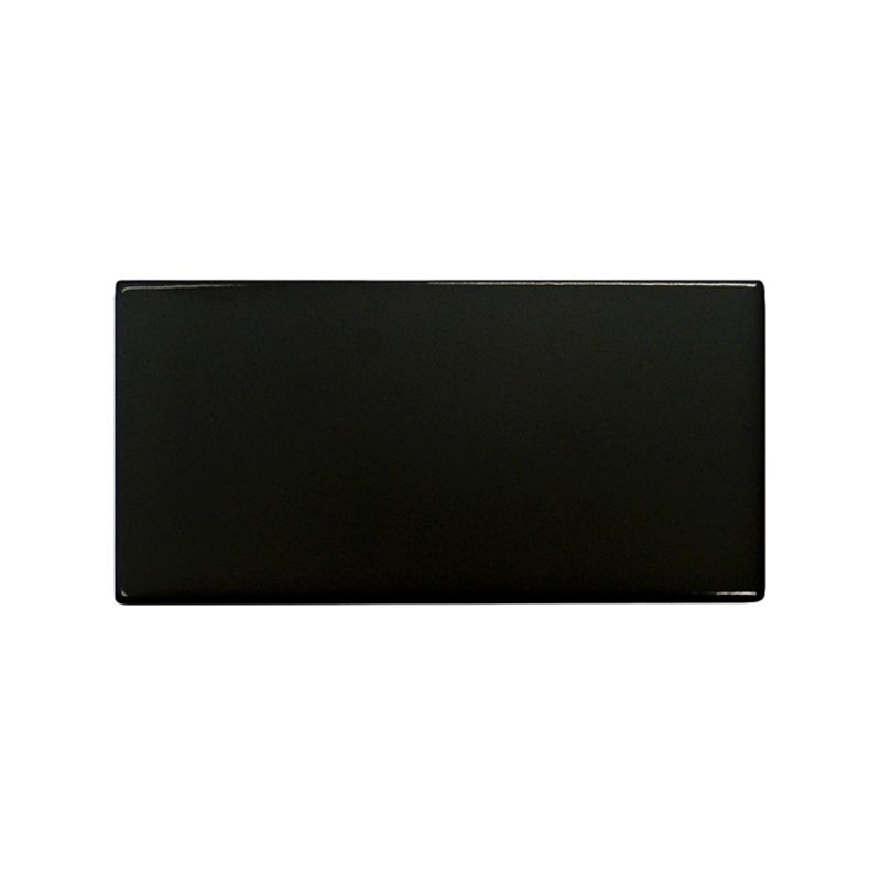 Azulejo-Brick-Soft-Recto-Piu-75x15cm-Negro