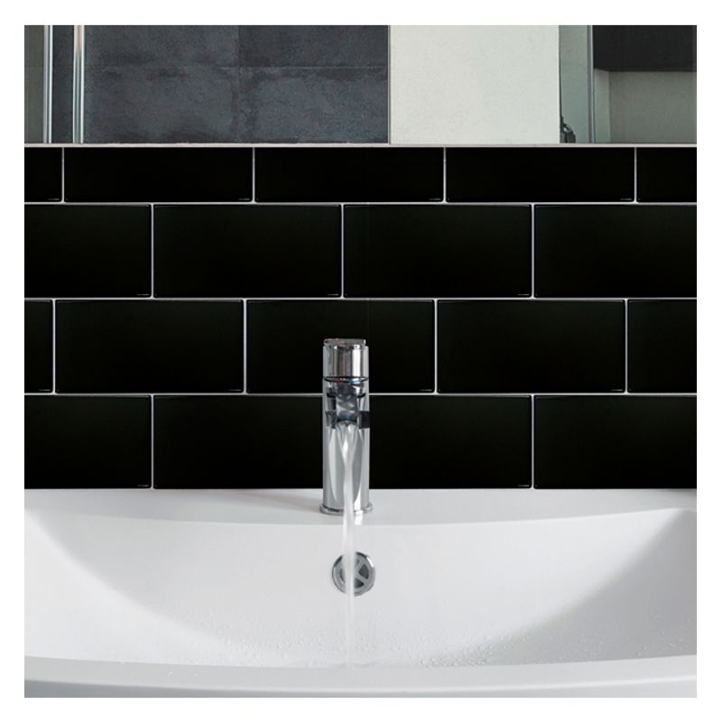 Azulejo-Brick-Soft-Recto-Piu-75x15cm-Negro