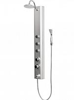 Columna-de-ducha-Praga-Gorena-Agua-18x125cm-plata-PVC-3-jets