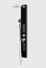 Columna-de-ducha-Hawai-Gorena-Agua-20X150cm-negro-aluminio-2-jets