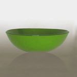 Bacha-Apoyo-Baño-Redonda-Verde-Manzana-Bizantina-42x42cm-271VM