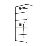 Mampara-Fija-Black-Con-brazo-soporte-Gorena-80x200cm-8mm-Negra-SC80NT