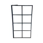 Mampara-Fija-Black-Sobre-Bañera-Gorena-80x140cm-8mm-Negra-SC01NT