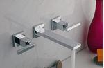 Griferia-Canilla-Lavatorio-Pared-Baño-Dominic-Lever-Fv-0203R-85L