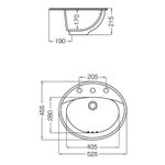 Lavatorio-Elea-Oval-Ferrum-LO1F