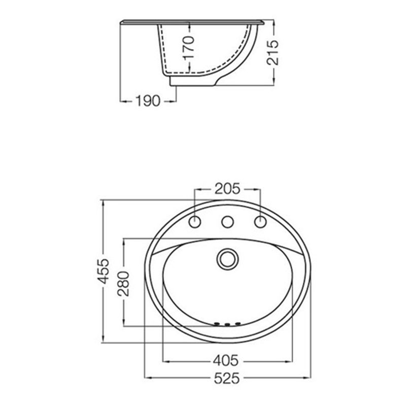 Lavatorio-Elea-Oval-Ferrum-LO1F