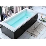 Bañera-Moderna-Recta-Bagnara-150x70cm-blanco-antideslizante