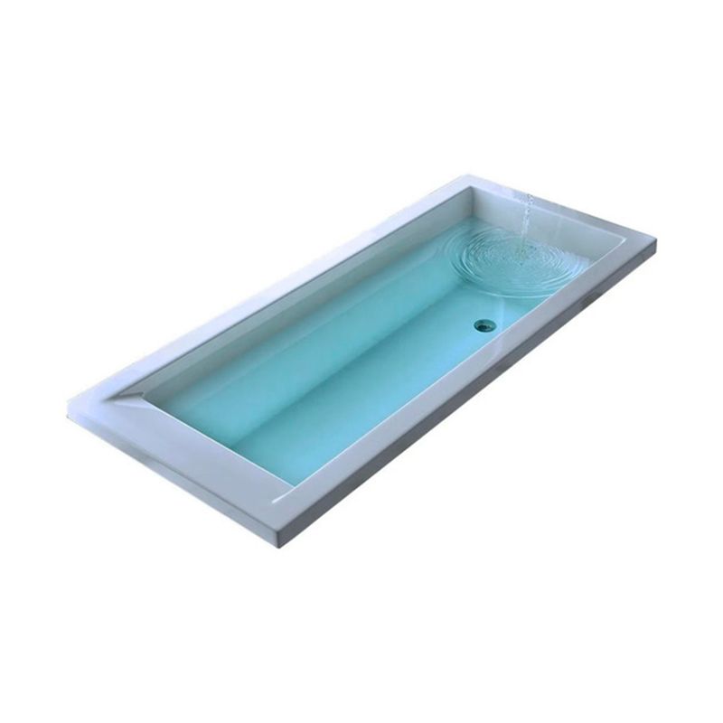 Bañera-Moderna-Recta-Bagnara-160x70cm-blanco-antideslizante
