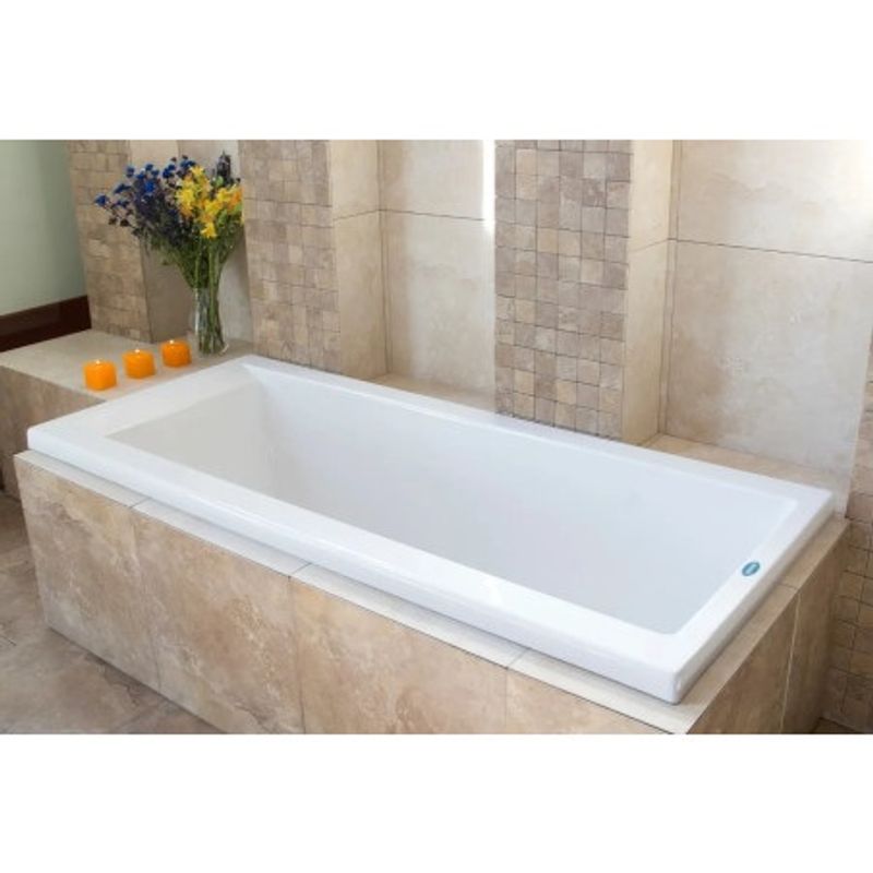 Bañera-Moderna-Recta-Bagnara-160x70cm-blanco-antideslizante