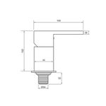 Griferia-Bidet-Monocomando-Baño-Soria-Black-Peirano-70-192