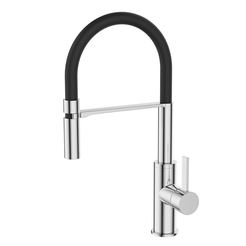 Griferia-Canilla-Cocina-Monocomando-Lima-Chromatic-H-D--10645-161A--Negro