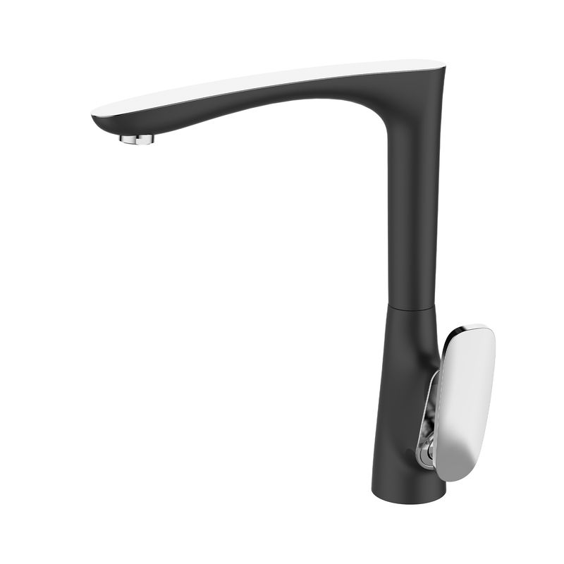 Griferia-Canilla-Cocina-Monocomando-Milan-H-D--88606-223H--Negro