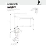 Combo-Griferias-Baños-Barcelona-H-D-3-piezas-Monocomando--89701-89778-89709-273A-