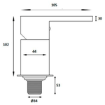 Griferia-Bidet-Monocomando-Baño-Soria-Peirano-70-152--2-