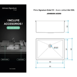 Pileta-Bacha-Simple-Cocina-Johnson-SIGNATURE-ENKEL-SE-55-AC-INOX-PUL-C_ACC_5