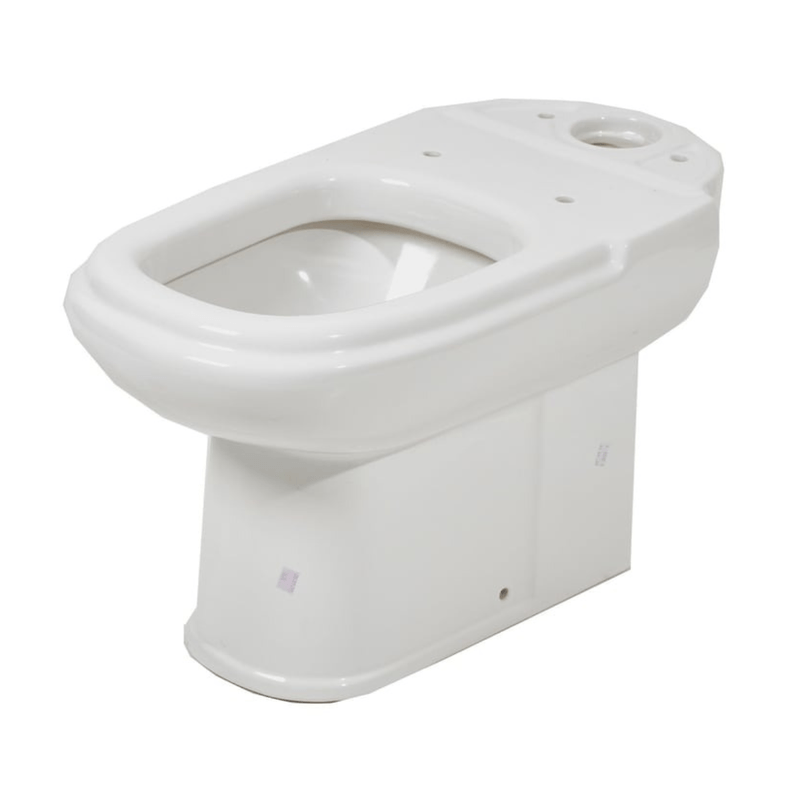 Inodoro largo Dama Roca blanco loza sanitario.png