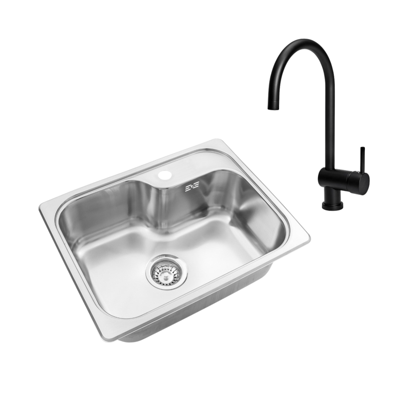 Pileta Johnson SI55A + Griferia Black Velvet Peirano 20-190.png